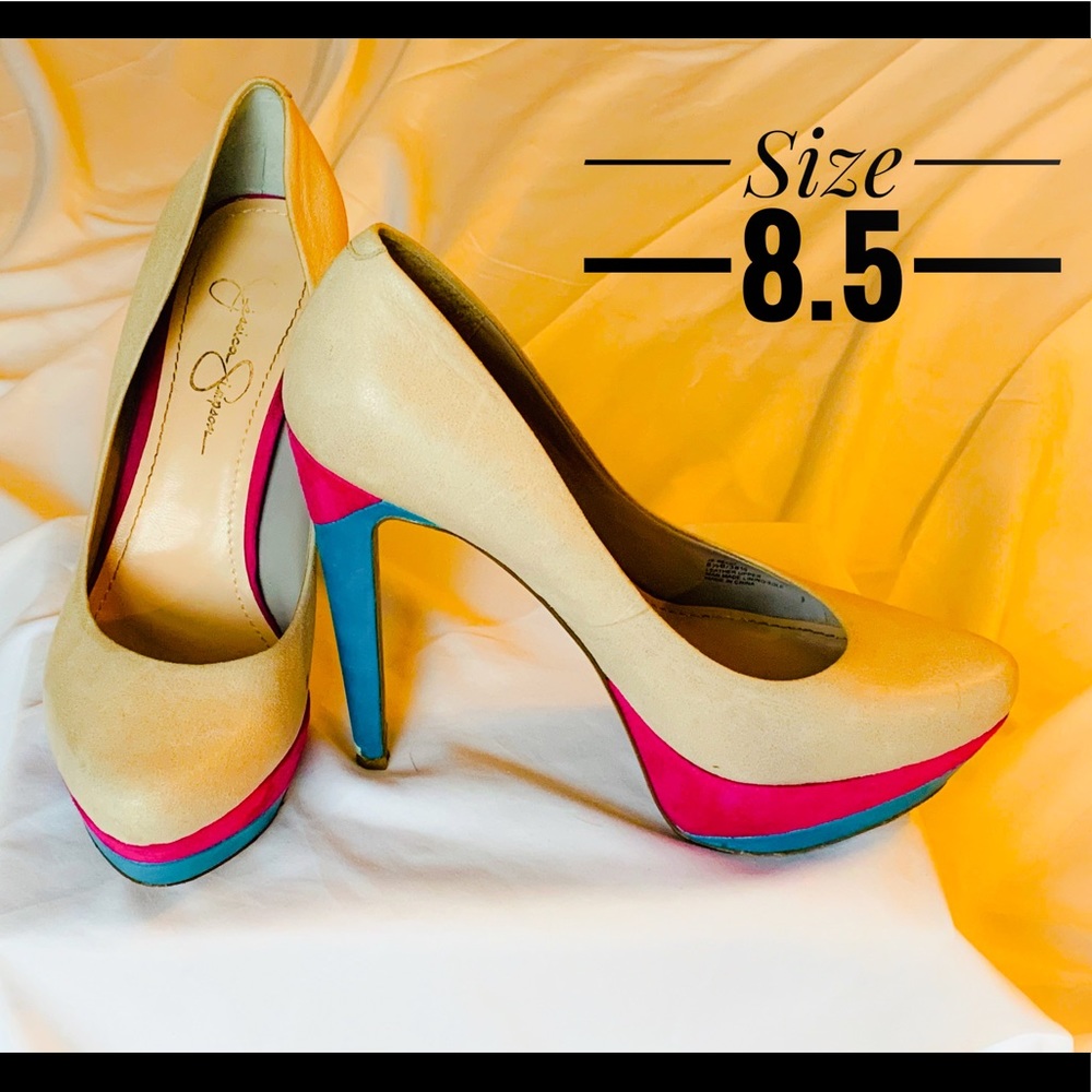 Jessica Simpson’s High Heel Shoes